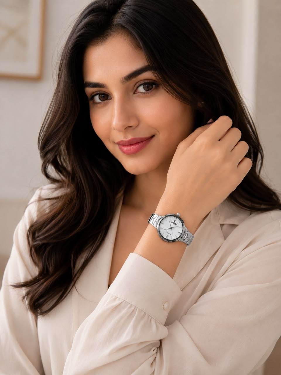 Scottie Silver Analog Watch for Girls & Women | Elegant Stainless Steel Wrist Watch